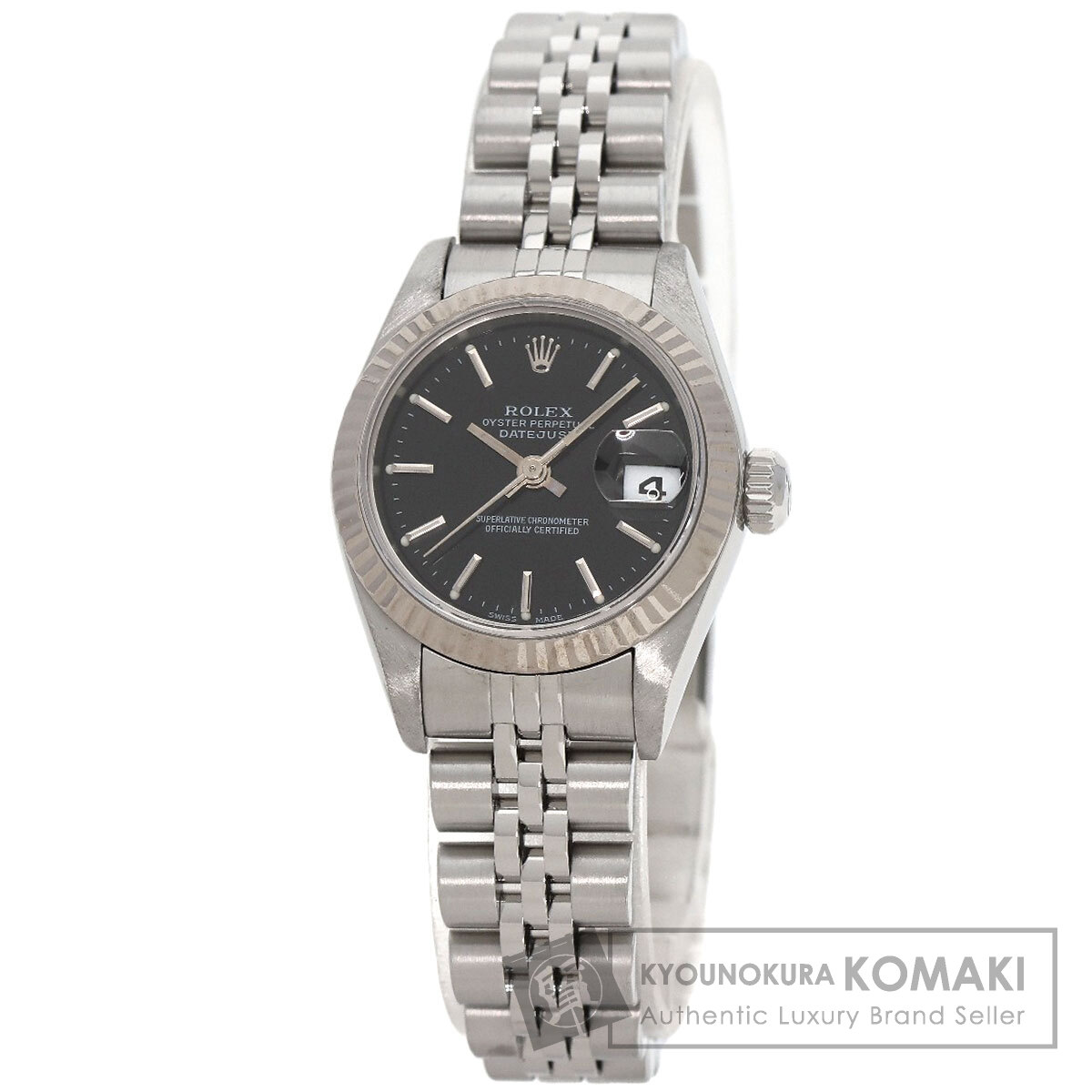 ロレックス 79174 デイトジャスト 腕時計 ステンレススチール/SS/K18WG レディース 【中古】【ROLEX】｜ブランド京の蔵小牧【最安挑戦！】