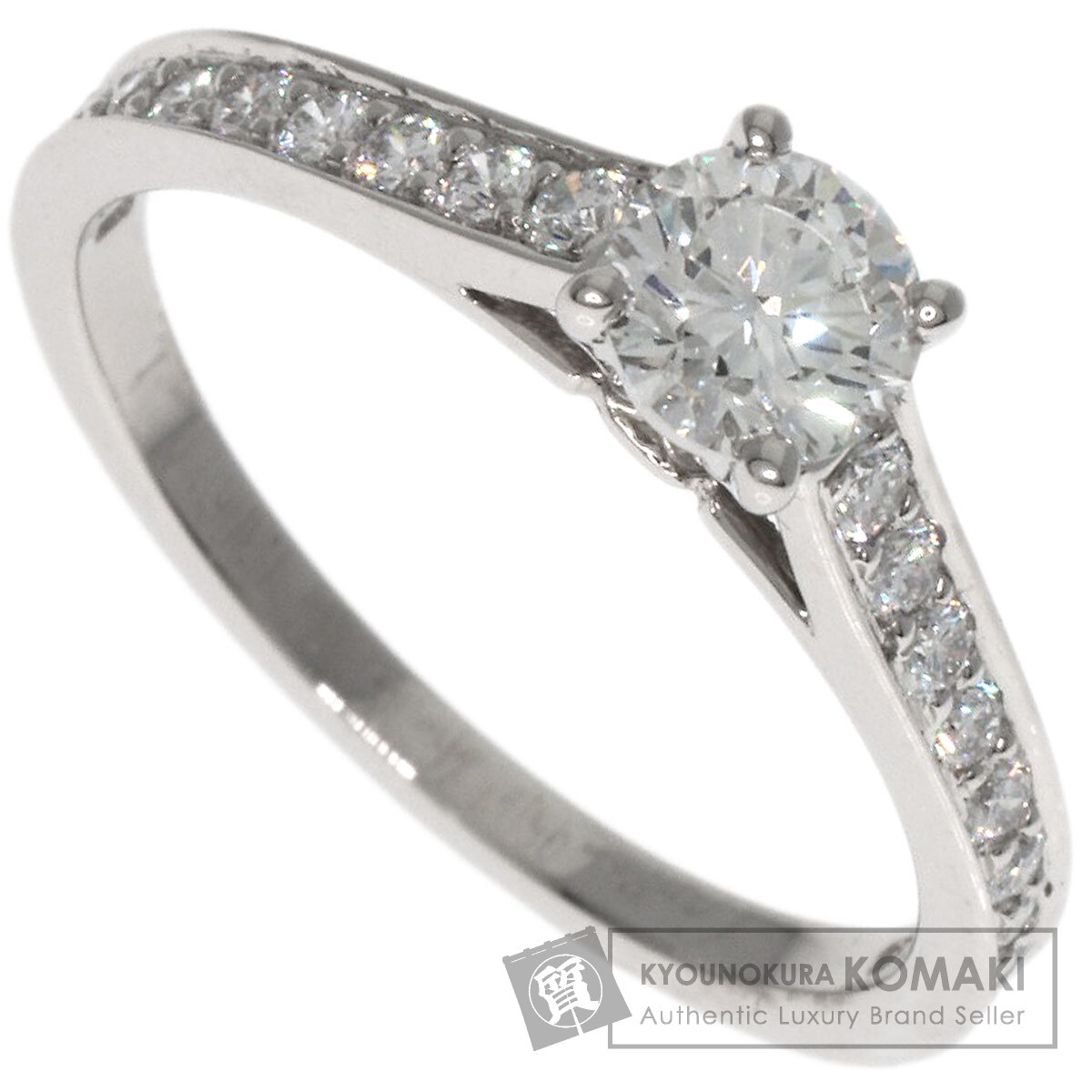 カルティエ ソリテール ダイヤモンド #46 リング・指輪 プラチナPT950 レディース 【中古】【CARTIER】 103,950円