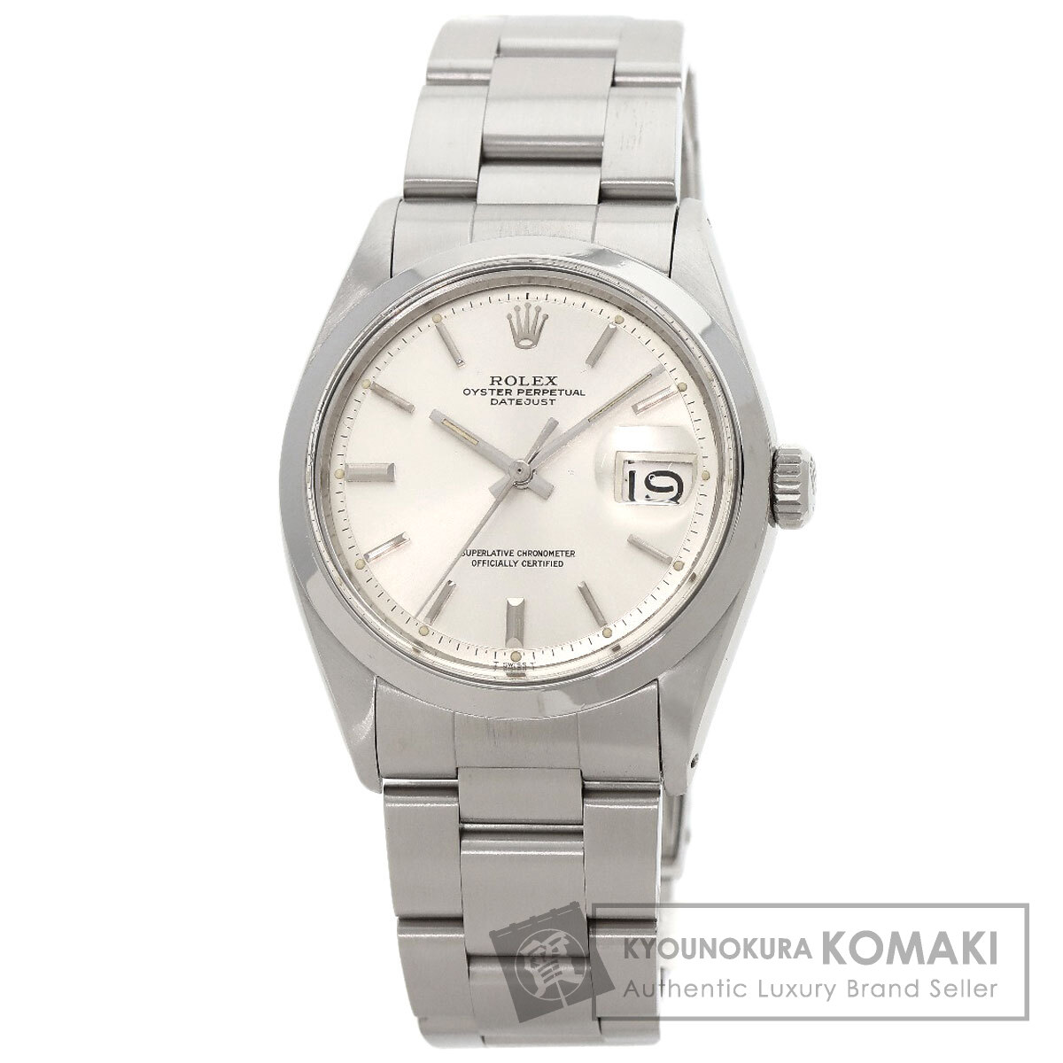 ロレックス 1600 デイトジャスト 1969年製 腕時計 ステンレススチール/SS メンズ 【中古】【ROLEX】 358,628円