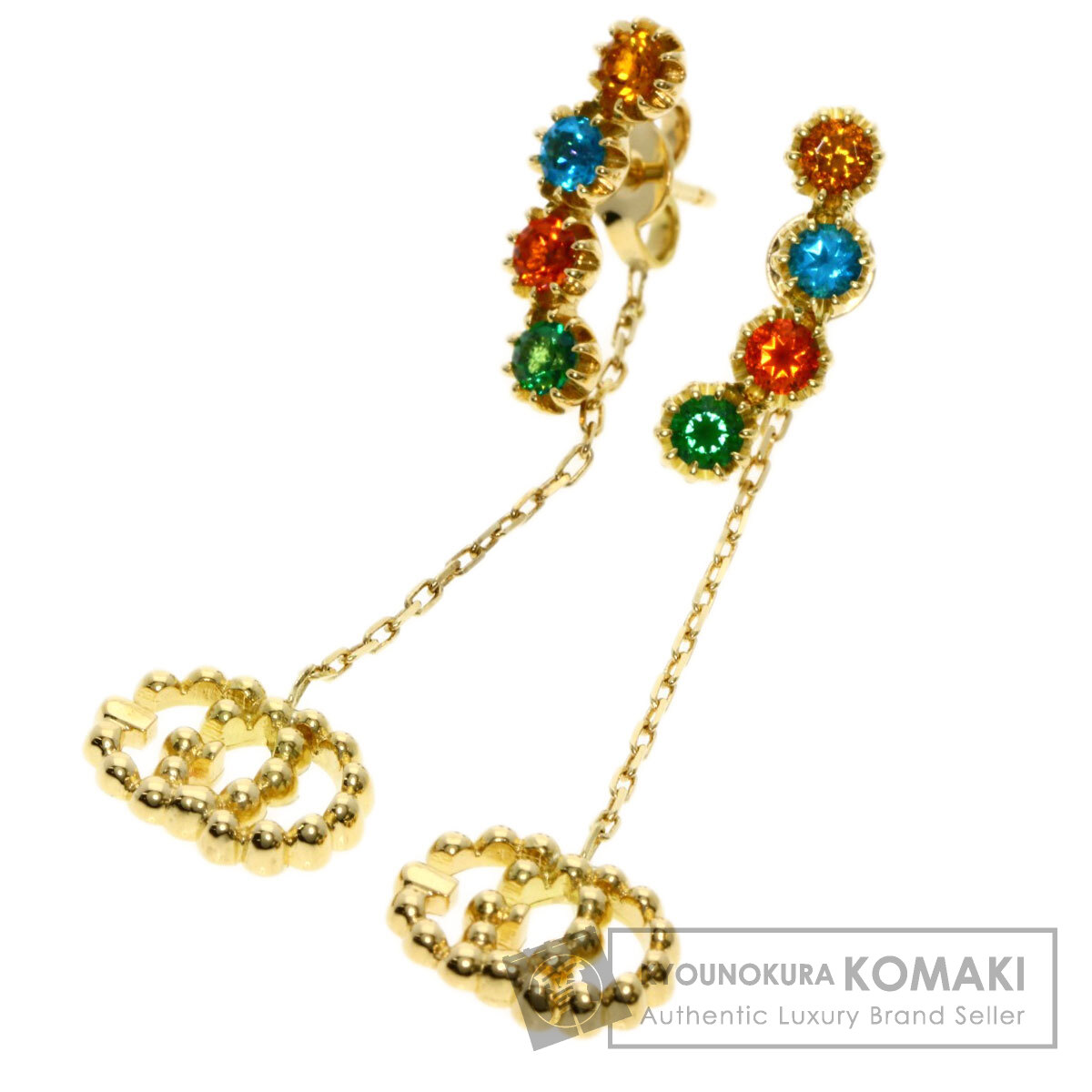 楽天市場】グッチ GUCCI ピアス アイコン スターダスト GG ロゴ ピンク