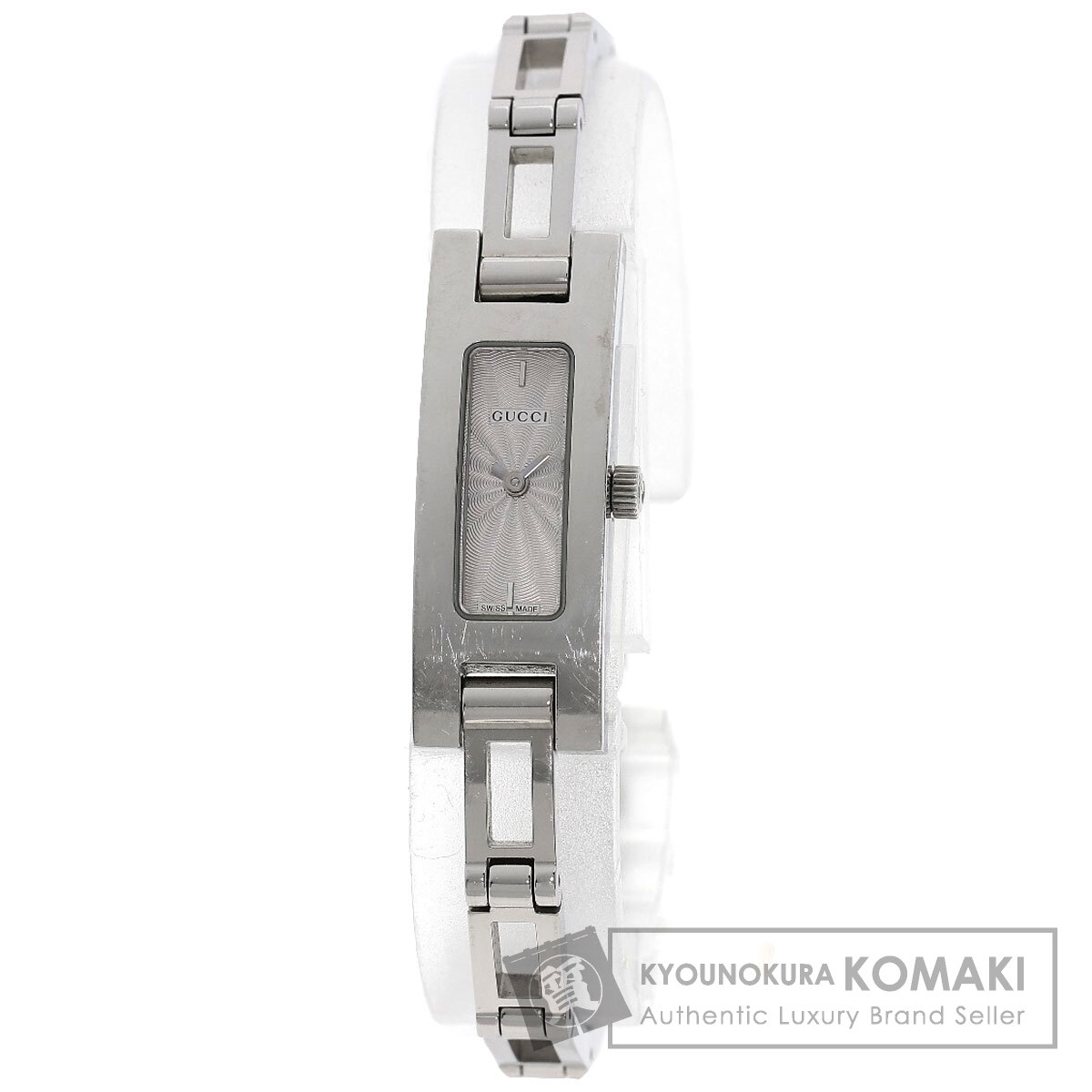 グッチ 3900L スクエアフェイス 腕時計 ステンレススチール/SS レディース 【中古】【GUCCI】