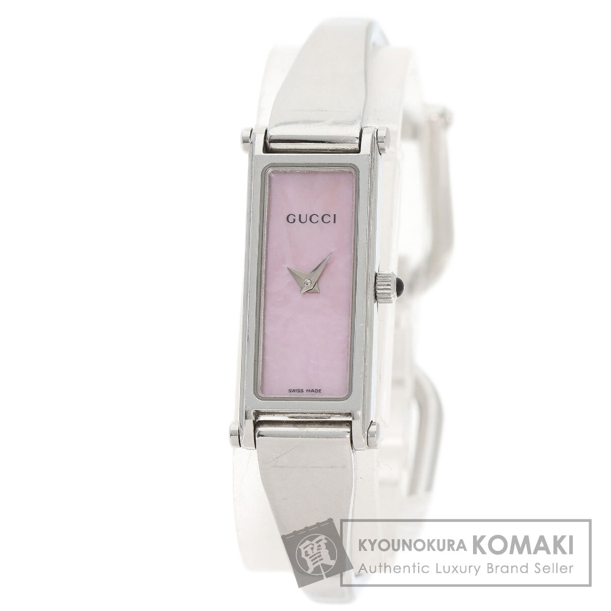 グッチ 1500L スクエアフェイス 腕時計 ステンレススチール/SS レディース 【中古】【GUCCI】