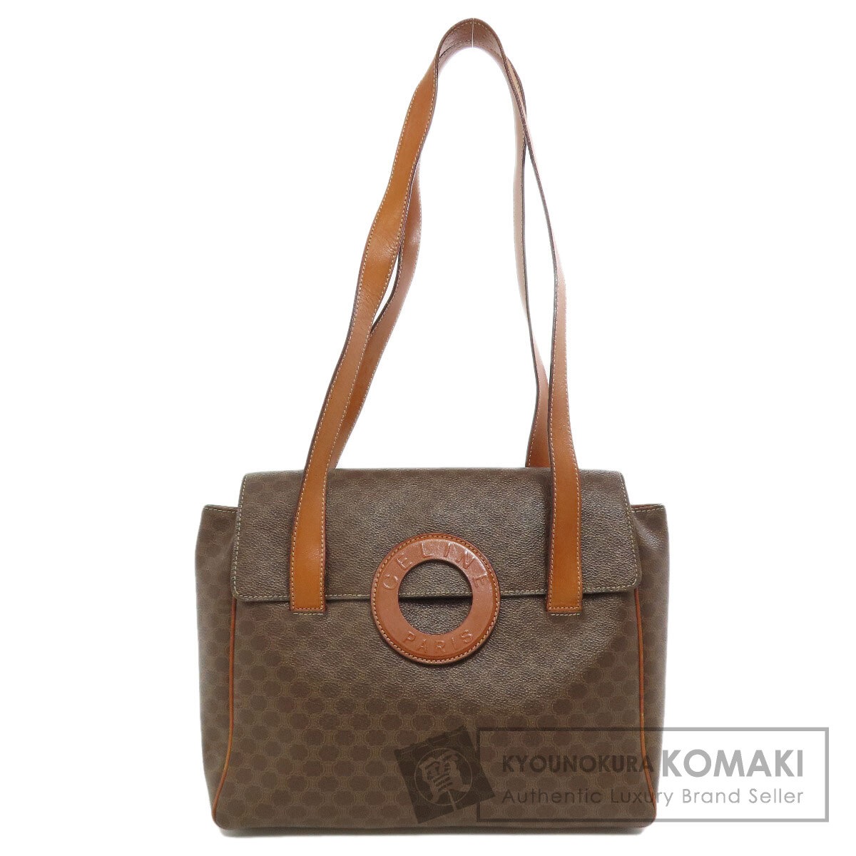 セリーヌ マカダム トートバッグ PVC レディース 【中古】【CELINE】