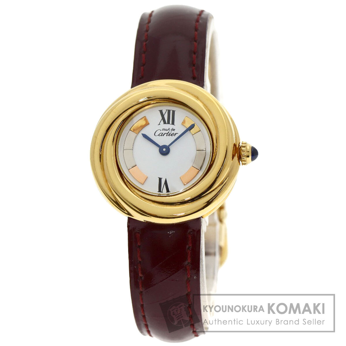 楽天市場】カルティエ CARTIER W1015045 トリニティ SV925(GP
