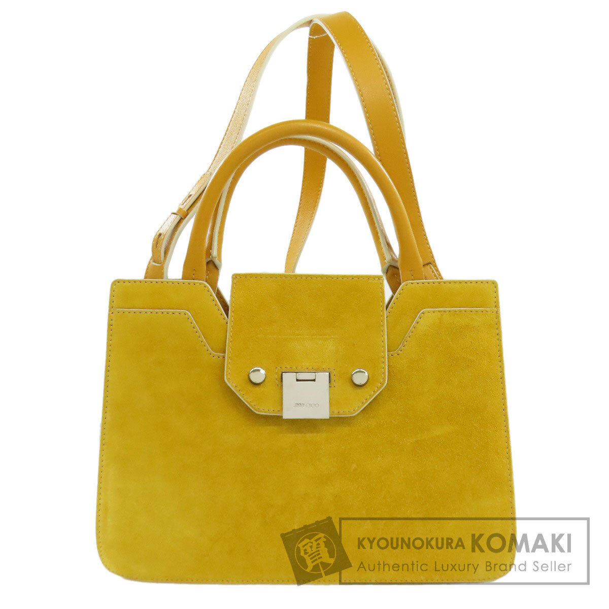 ジミーチュウ 2WAY ハンドバッグ スウェード レディース 【中古】【Jimmy Choo】 19,943円