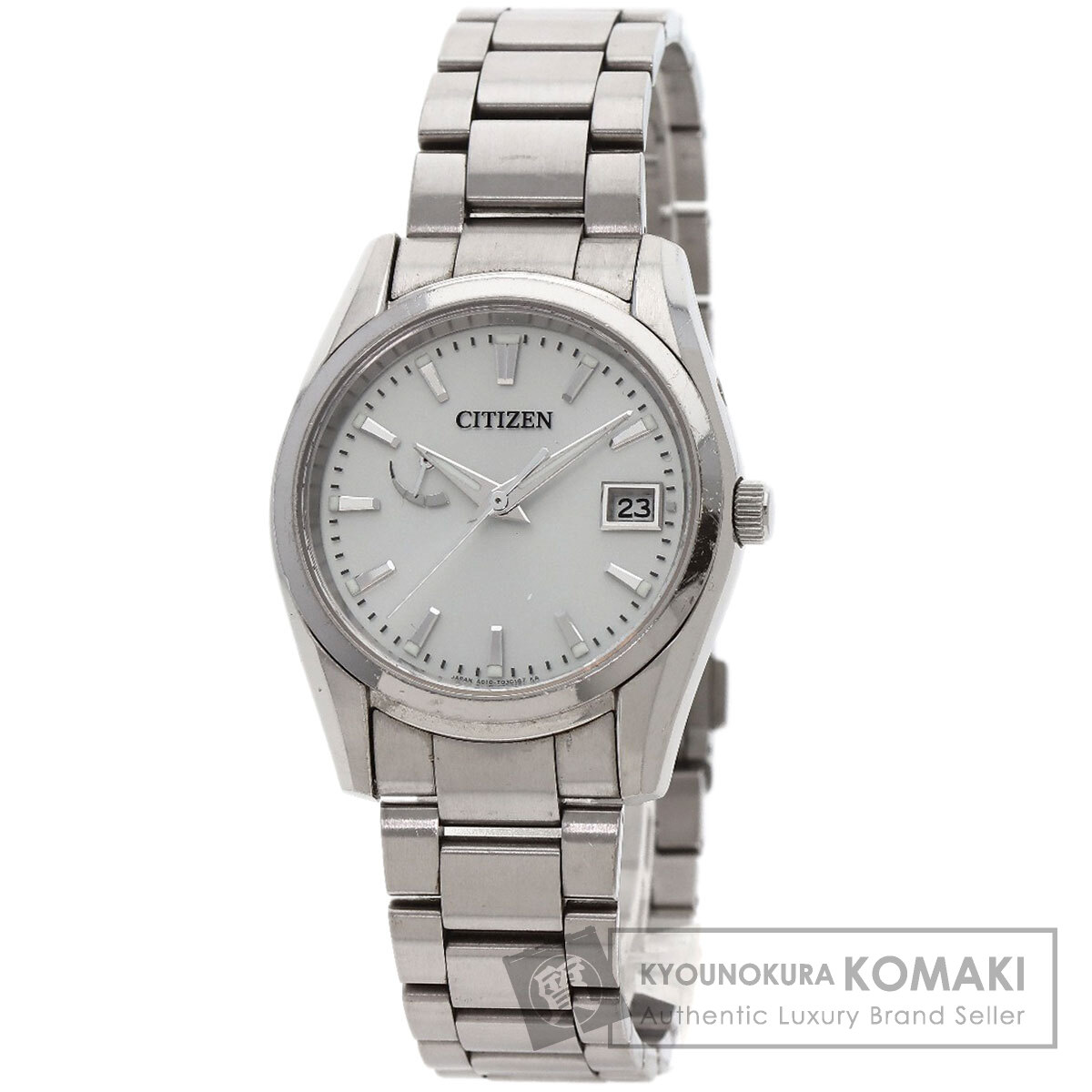 THE CITIZEN 0350-C30919 デイト 腕時計 可動品 JA-2339| ザ・シチズン クオーツ 0350-C30919 SS デイト