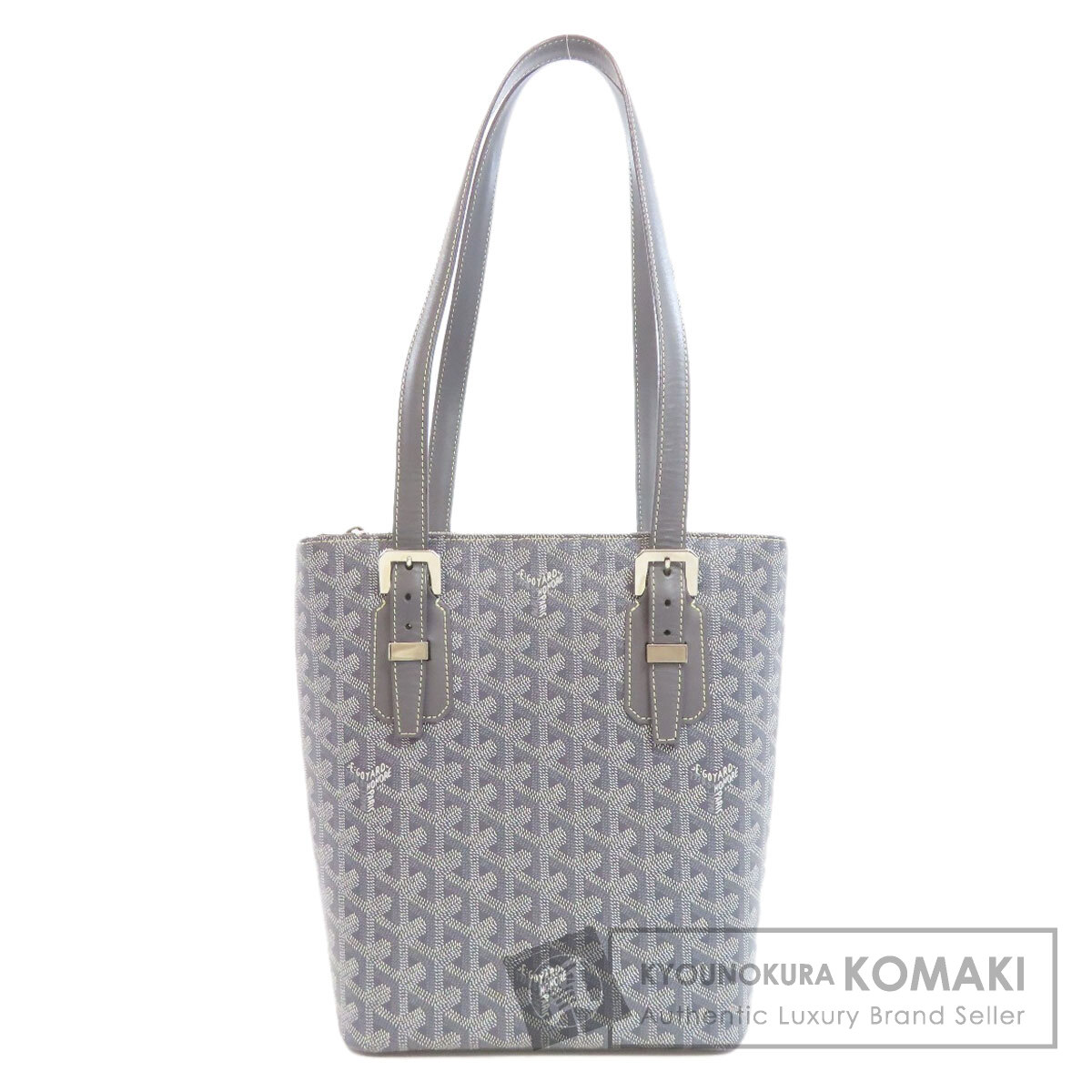 ゴヤール ヘリンボーン柄 トートバッグ PVC レディース 【中古】【GOYARD】