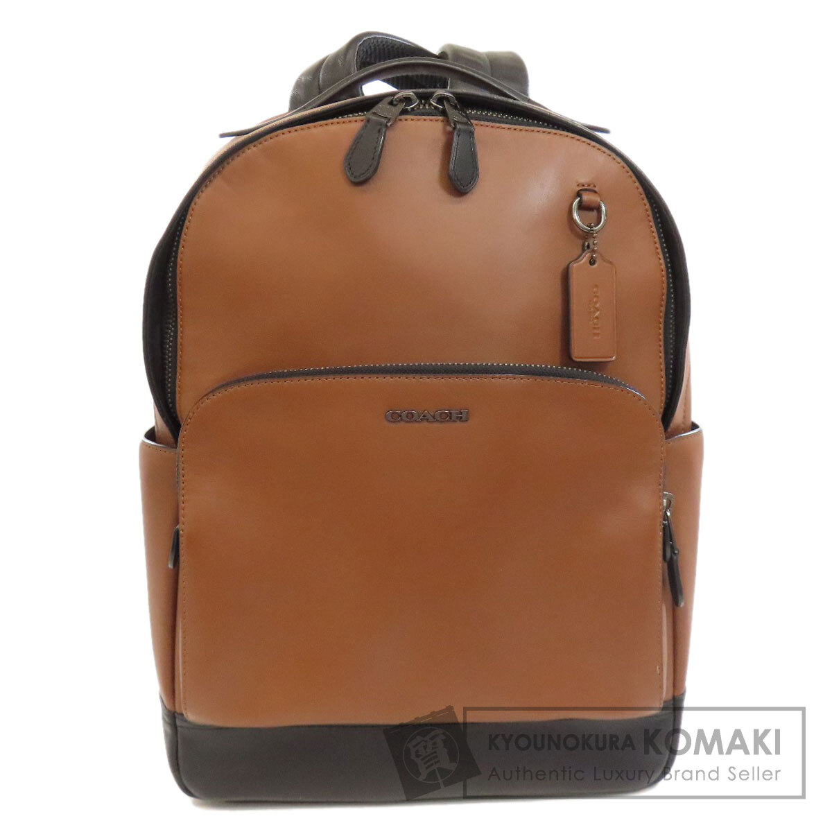 COACH ブラウンキャンバスバックパック 楽天市場】【バッグ】COACH コーチ シグネチャー バックパック