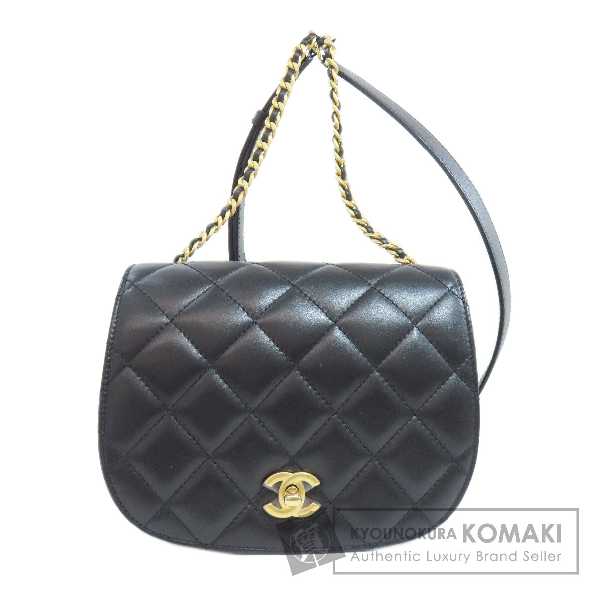 シャネル マトラッセ チェーンショルダー ゴールド金具 ショルダーバッグ ラムスキン レディース 【中古】【CHANEL】｜ブランド京の蔵小牧【最安挑戦！】