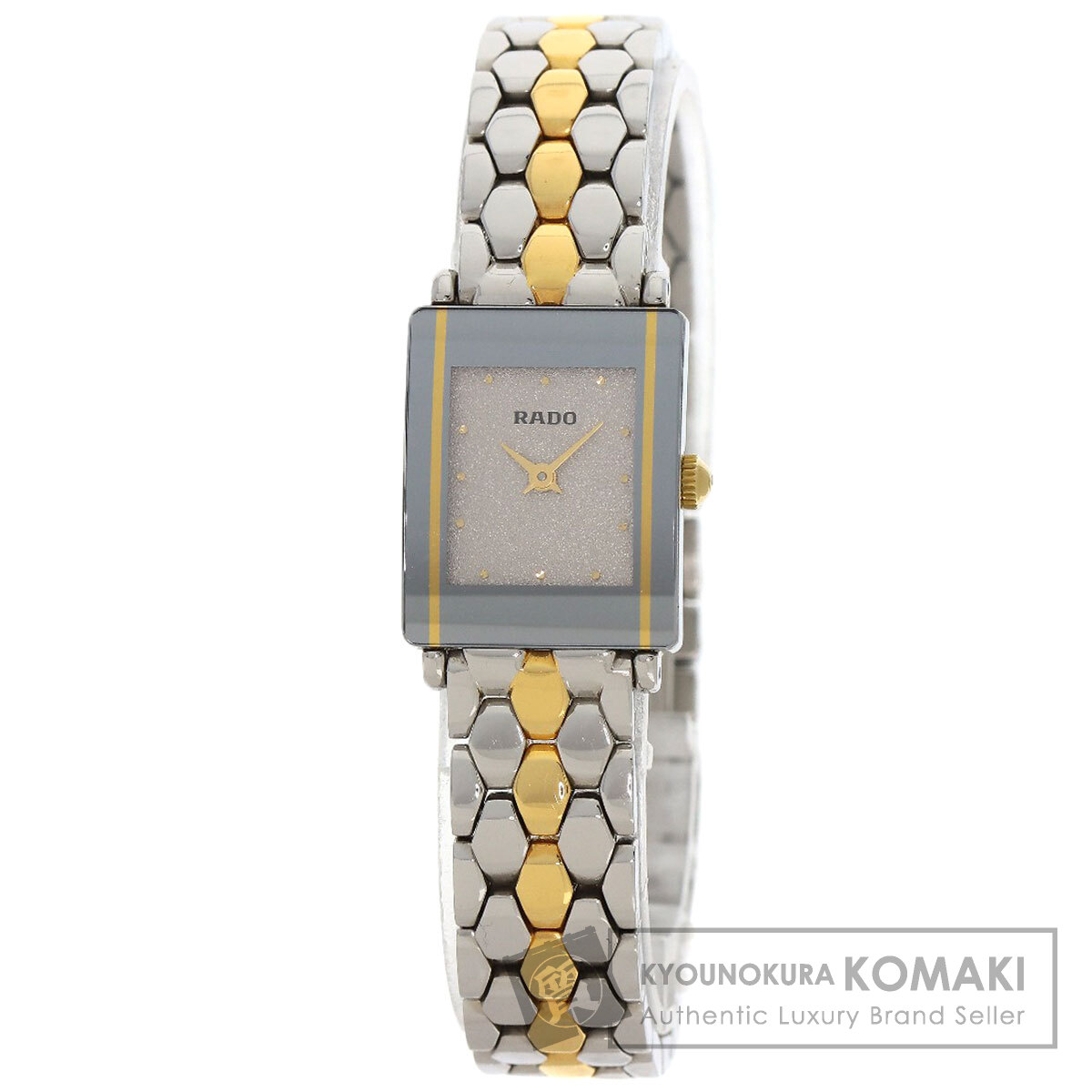 RADO クォーツ時計 シルバー ゴールド 楽天市場】【ウォッチ】RADO ラドー フローレンス デイト