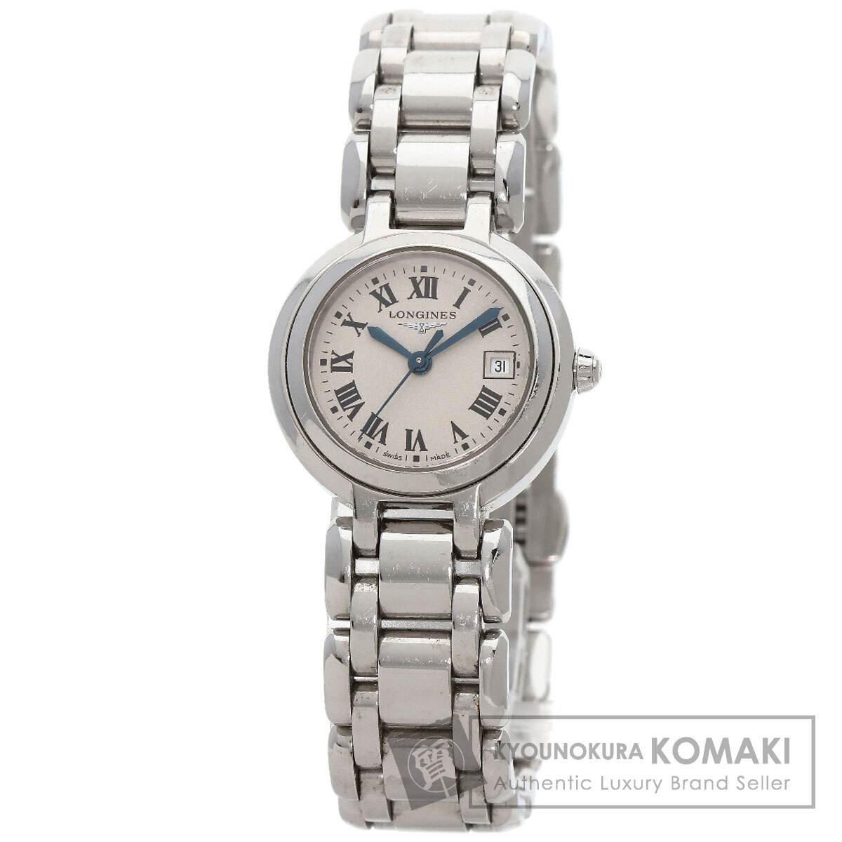 ロンジン L8.110.4 プリマルナ ウォッチ ステンレス鋼スチール写真/SS レディース 【中古】【LONGINES】