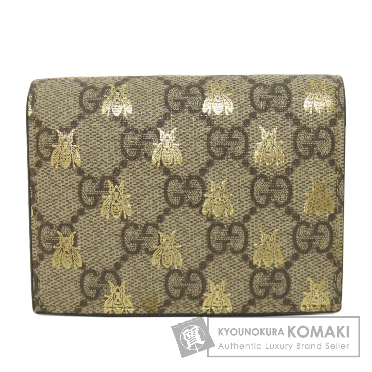 58 極美品 GUCCI 二つ折り財布 GGスプリーム 人気 PVC 楽天市場】【財布】GUCCI グッチ GGスプリーム Wホック財布 ダブル