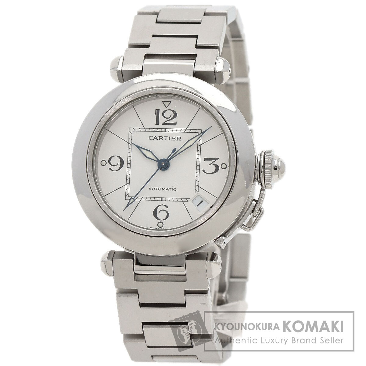 カルティエ W31074M7 パシャC 腕時計 ステンレススチール/SS ボーイズ 【中古】【CARTIER】