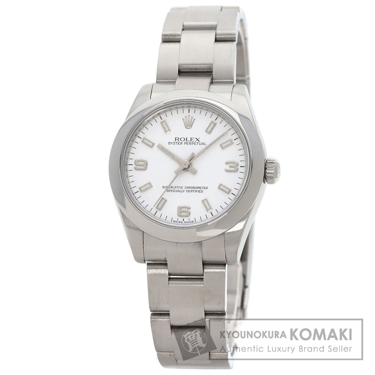 ロレックス 177200 オイスターパーペチュアル31 腕時計 ステンレススチール/SS ボーイズ 【中古】【ROLEX】