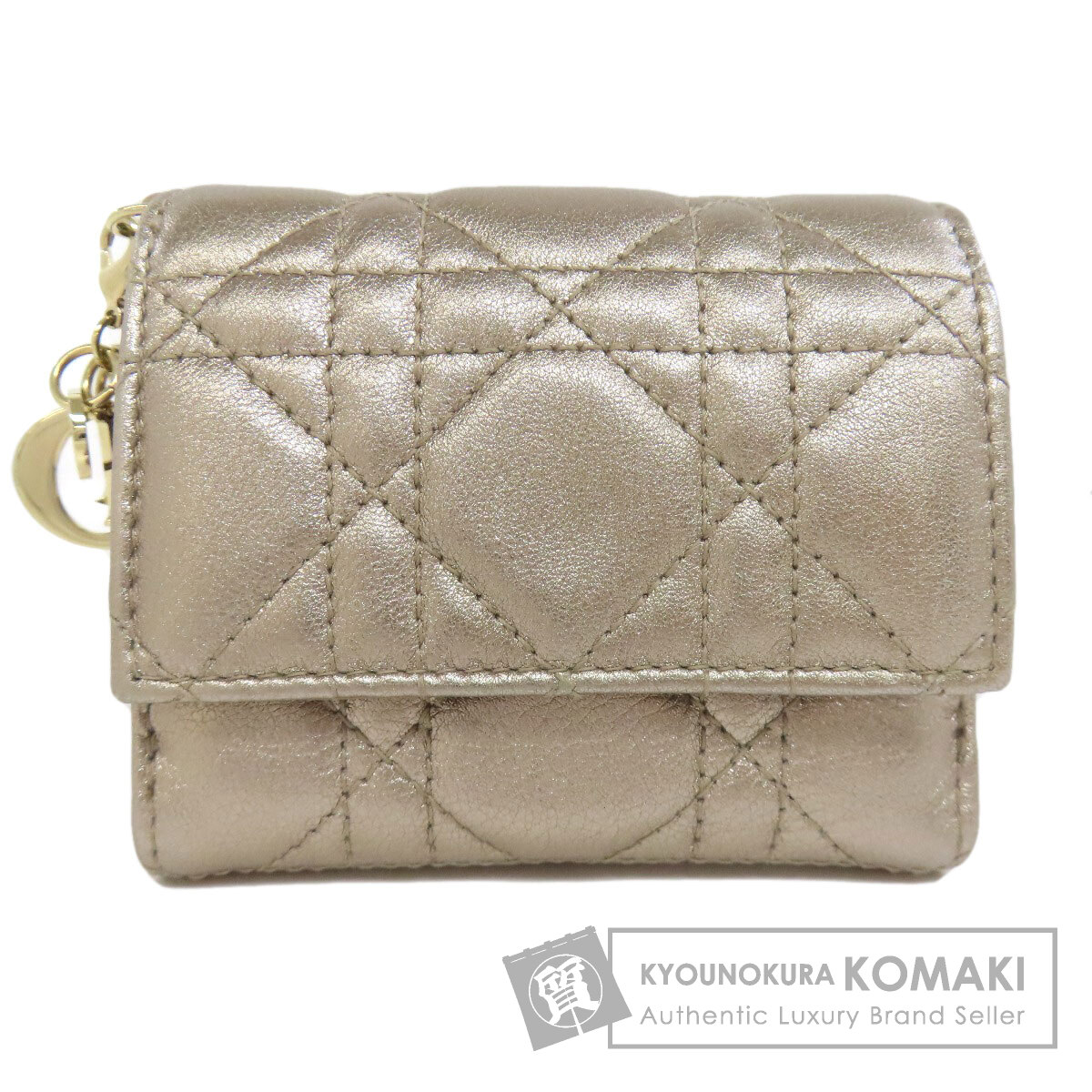 楽天市場】【Christian Dior】クリスチャンディオール トロッター柄 二