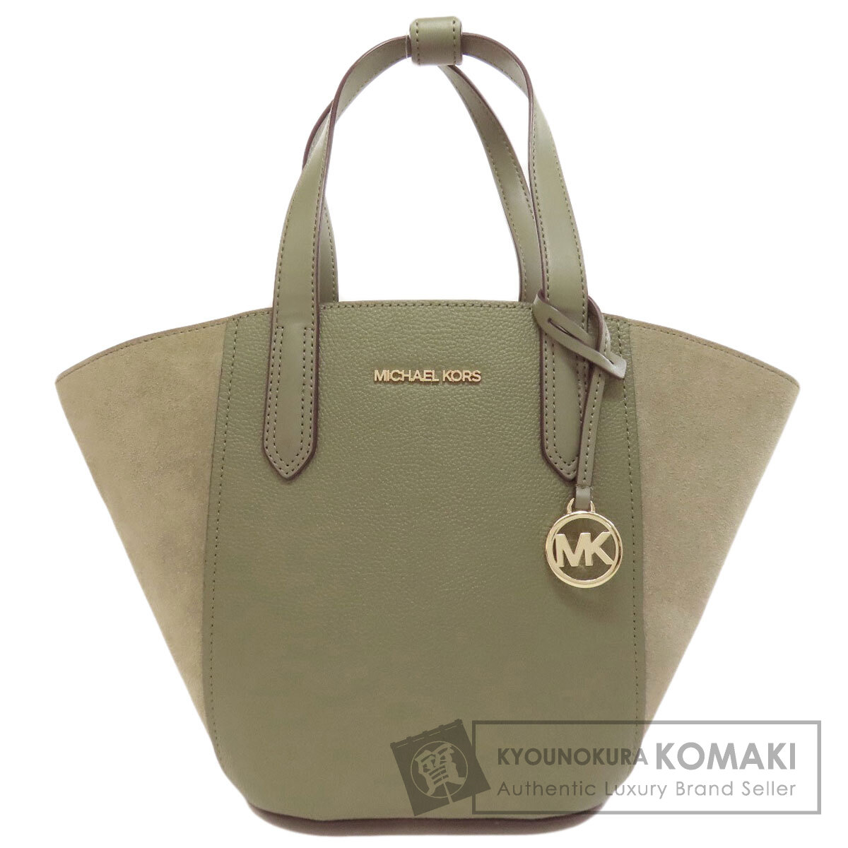 マイケルコース ロゴ トートバッグ レザー/スエード レディース 【中古】【Michael Kors】 11,138円