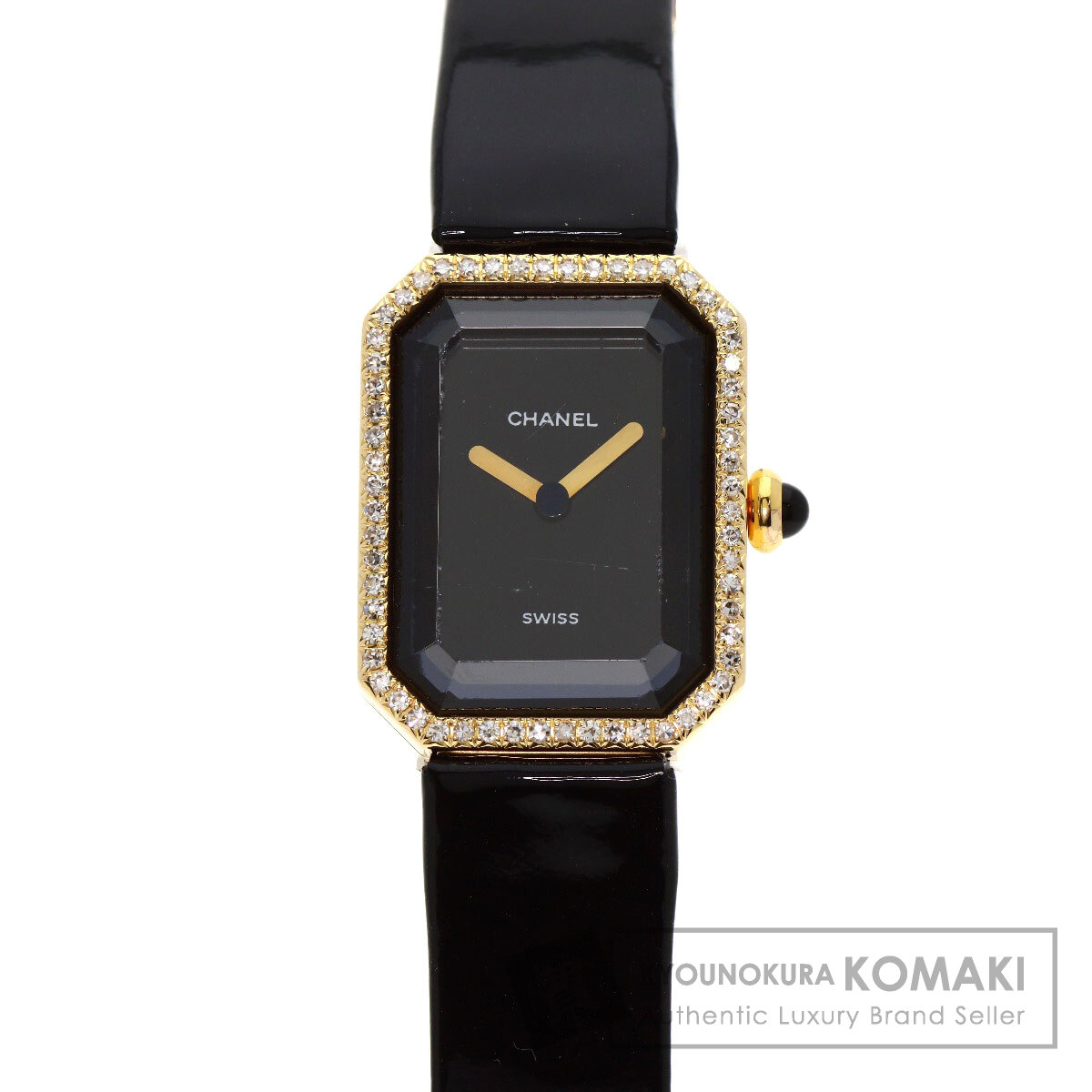 シャネル H0094 プルミエール ウォッチ K18黄色ゴールド/革 レディース 【中古】【CHANEL】