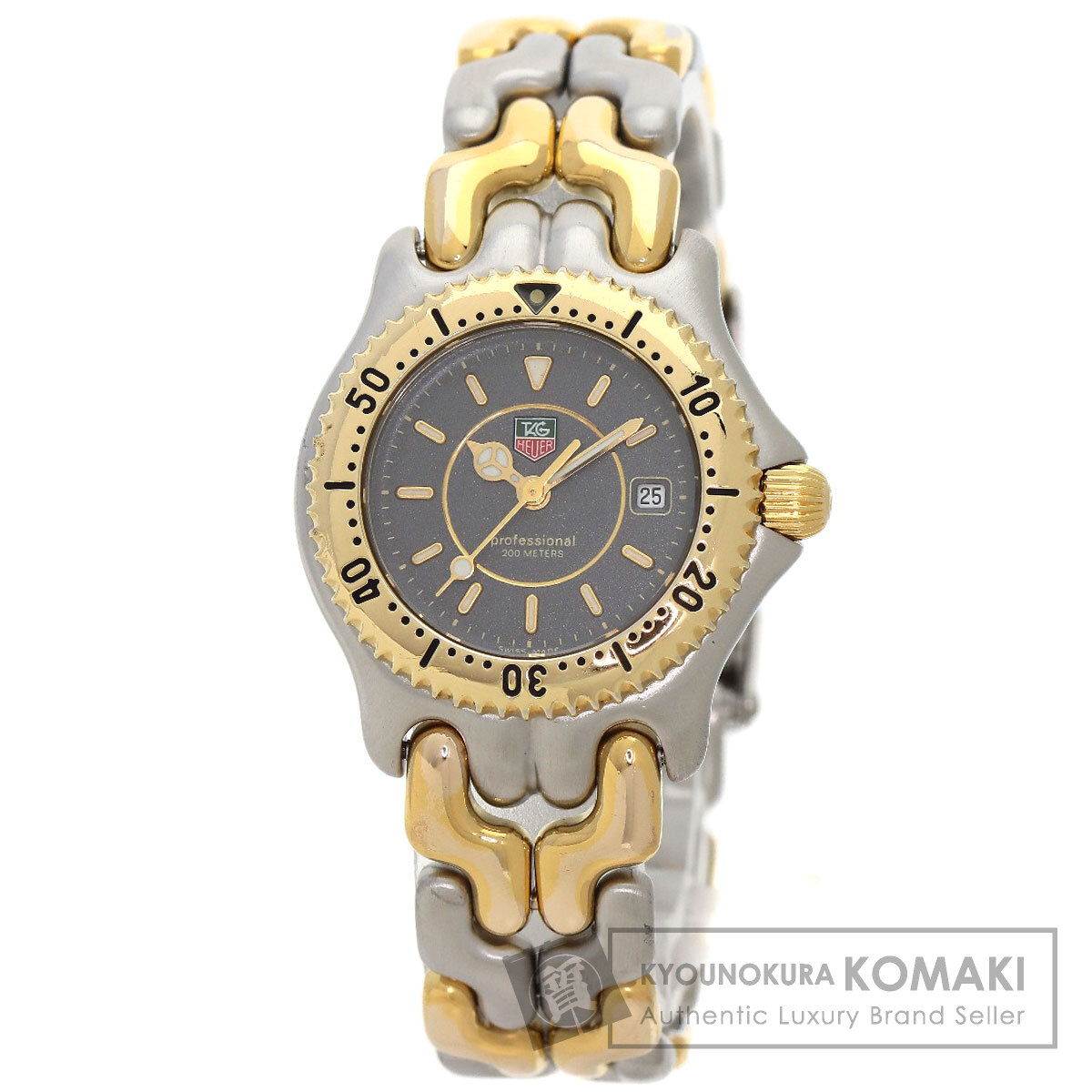 タグホイヤー WG1320-2 プロフェショナル 腕時計 ステンレススチール/SS/K18YG レディース 【中古】【TAG HEUER】｜ブランド京の蔵小牧【最安挑戦！】