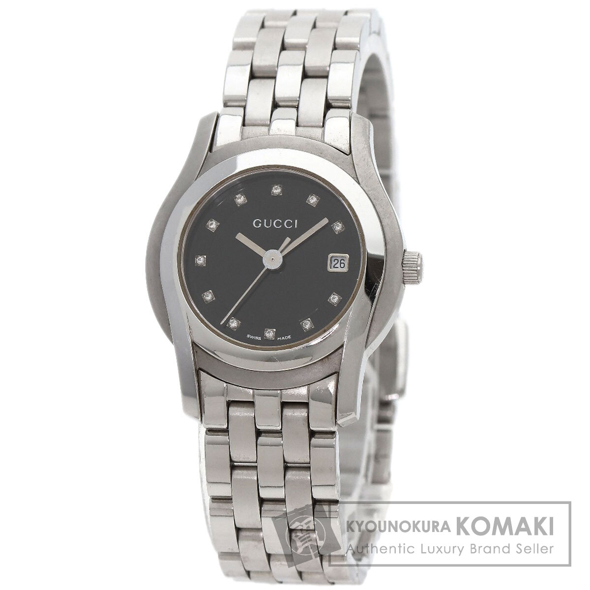 楽天市場】GUCCI グッチ Gクラス YA055501 5500L 11Pダイヤ【磨き済