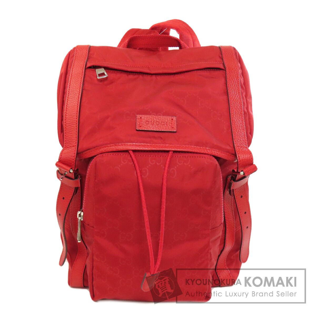 グッチ 510336 GG リュック・デイパック ナイロン素材 レディース 【中古】【GUCCI】