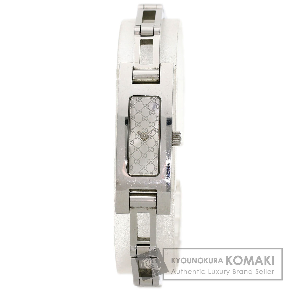 グッチ 3900L スクエアフェイス 腕時計 ステンレススチール/SS レディース 【中古】【GUCCI】