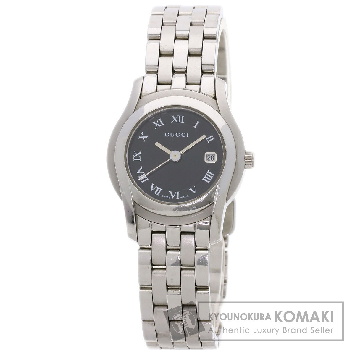 グッチ 5500L ラウンドフェイス 腕時計 ステンレススチール/SS レディース 【中古】【GUCCI】 18,973円