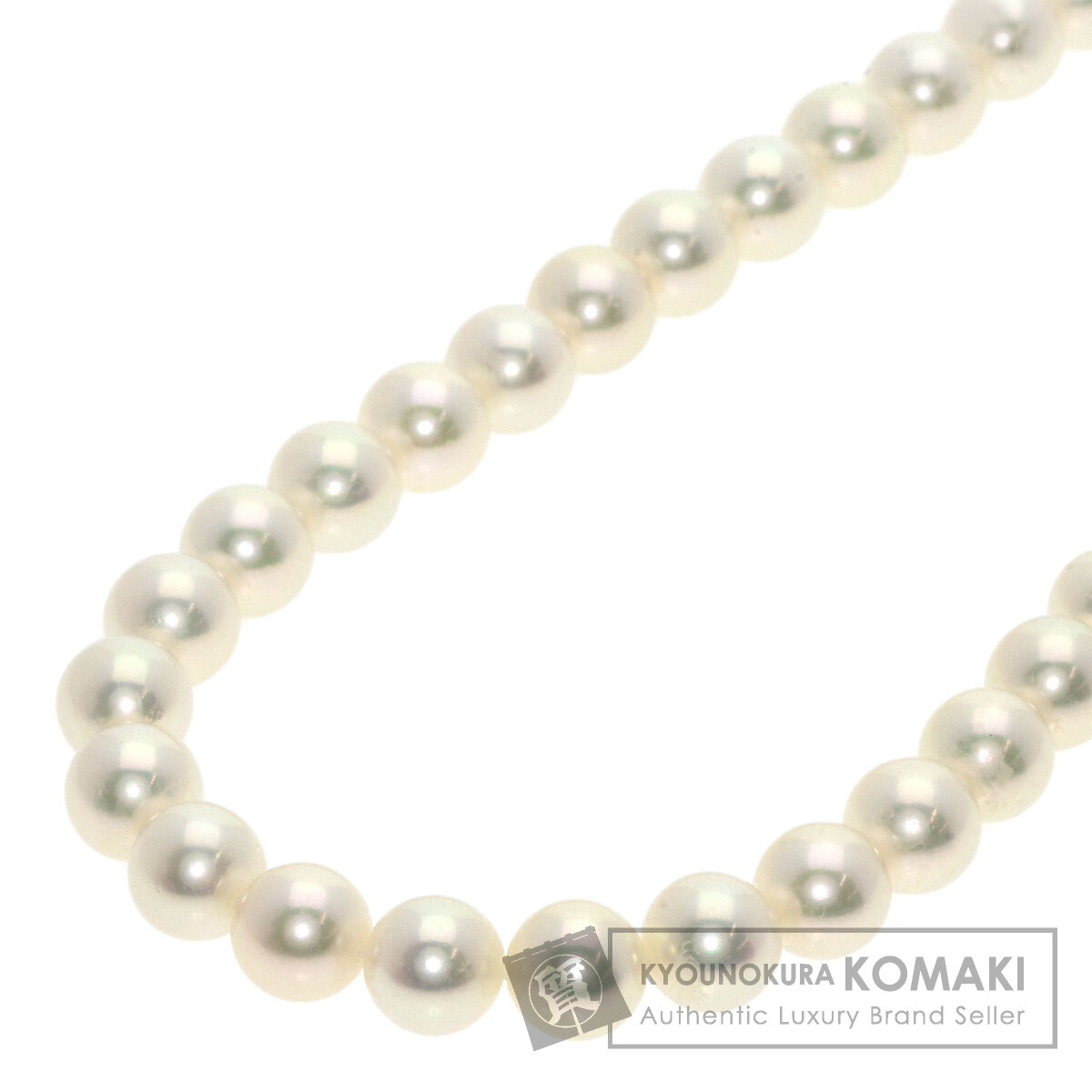 ミキモト パール 真珠 ロング 120cm ネックレス K14ホワイトゴールド レディース 【中古】【MIKIMOTO】｜ブランド京の蔵小牧【最安挑戦！】 301,455円