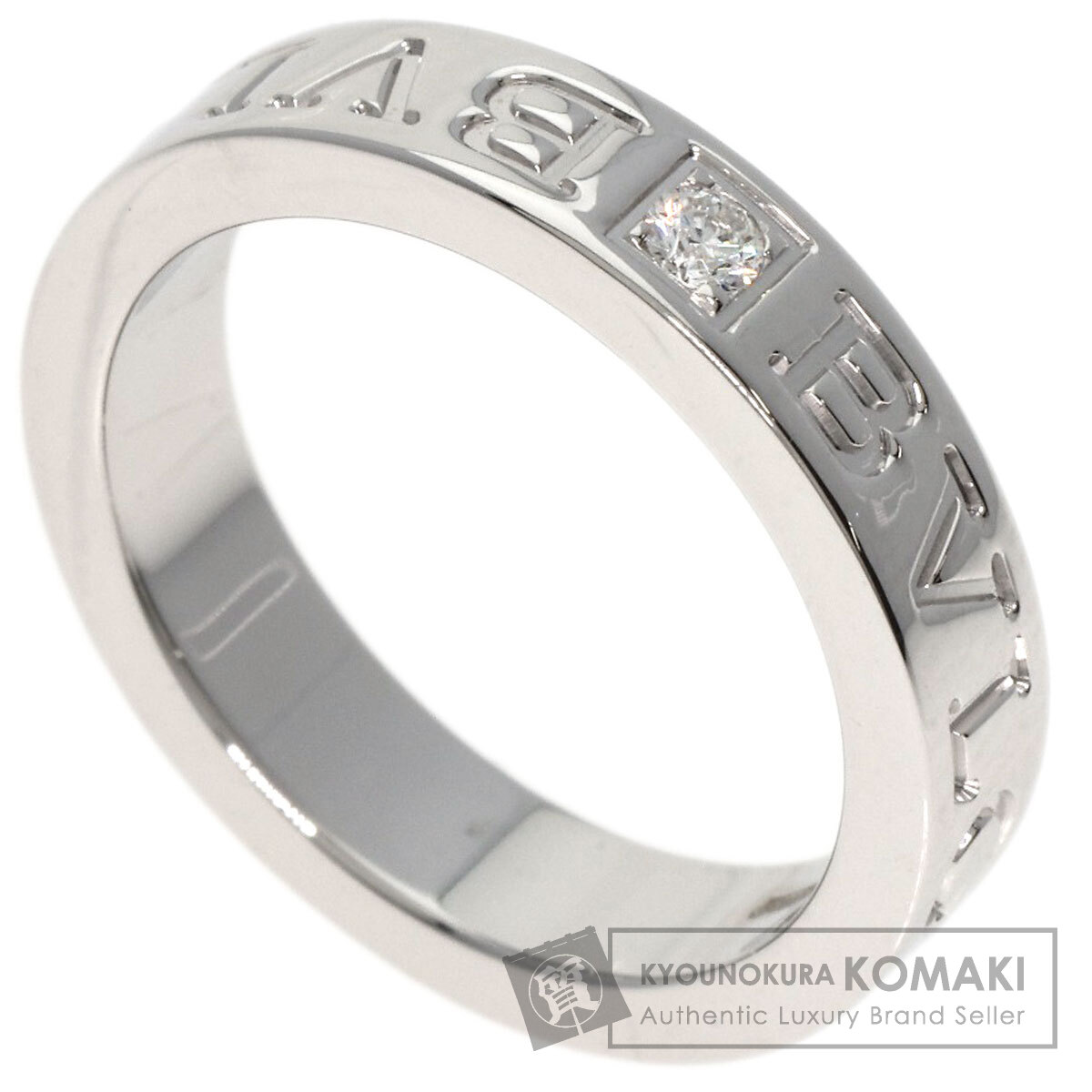 楽天市場】【ジュエリー】BVLGARI ブルガリ ダブルロゴリング 指輪 1P