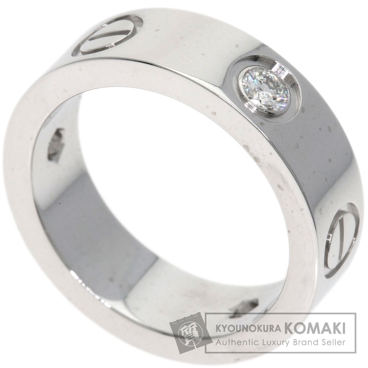 楽天市場】Cartier カルティエ ラブリング 3Pダイヤモンド K18PG #51