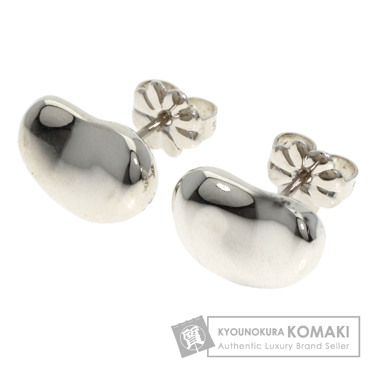 TIFFANY&CO.ビーンズピアス　片方のみ　シルバー　925 未使用品】 TIFFANY&CO.ビーンズピアス 片方のみ シルバー 925