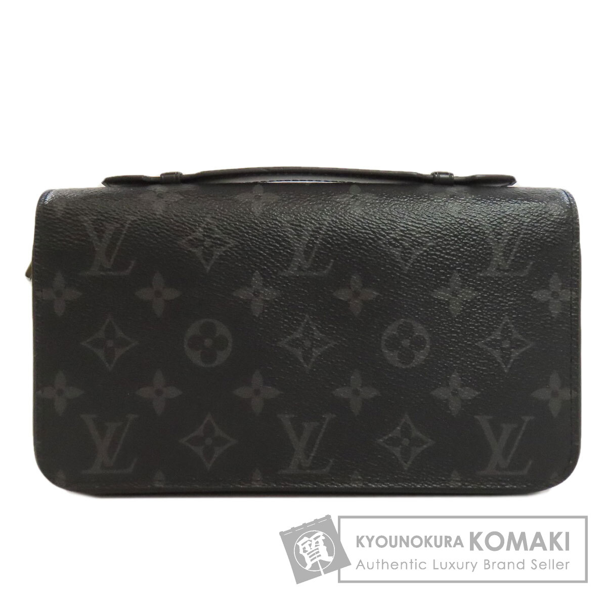 【Specialcoupon客体商いもの 6/5～6/11 0:59迄】ルイヴィトン M61698 ジッピーXL 二番目御徒面子 モノグラムエクリプス メンズ 【中古】【LOUIS VUITTON】