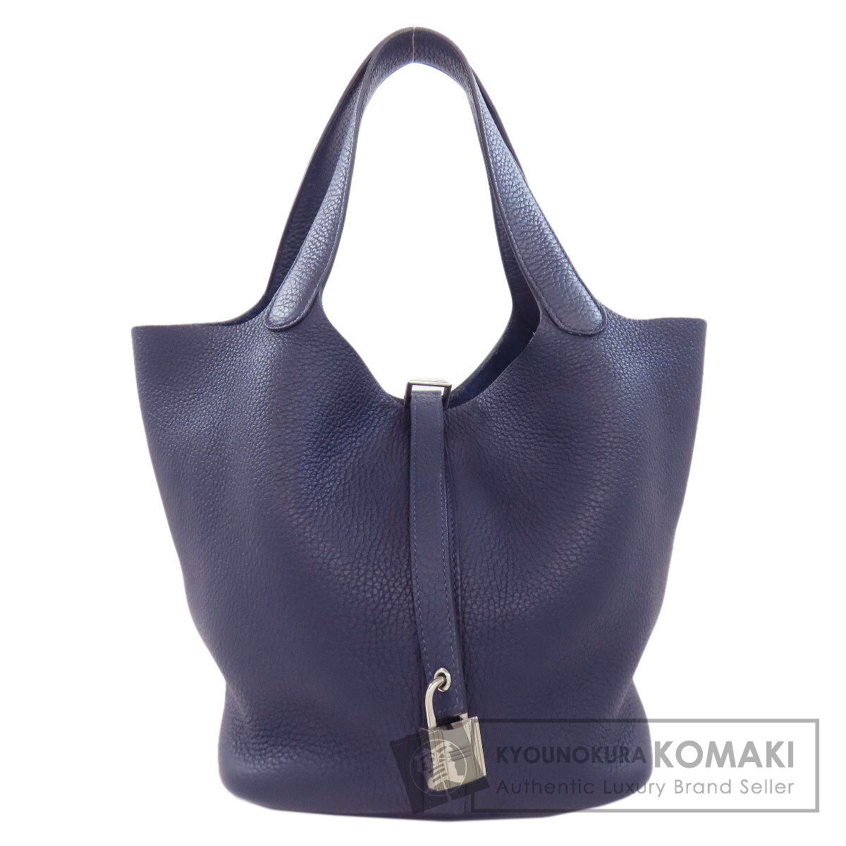 エルメス ピコタンロックMM シルバー金具 ハンドバッグ トリヨン レディース 【中古】【HERMES】