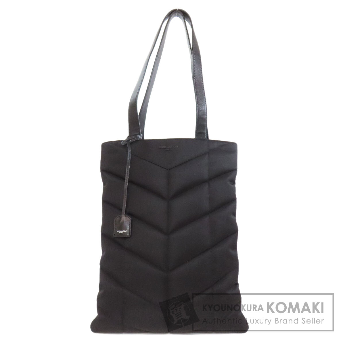 サンローラン ロゴタイプ トートバッグ ナイロン原料品 レディース 【中古】【SAINT LAURENT】