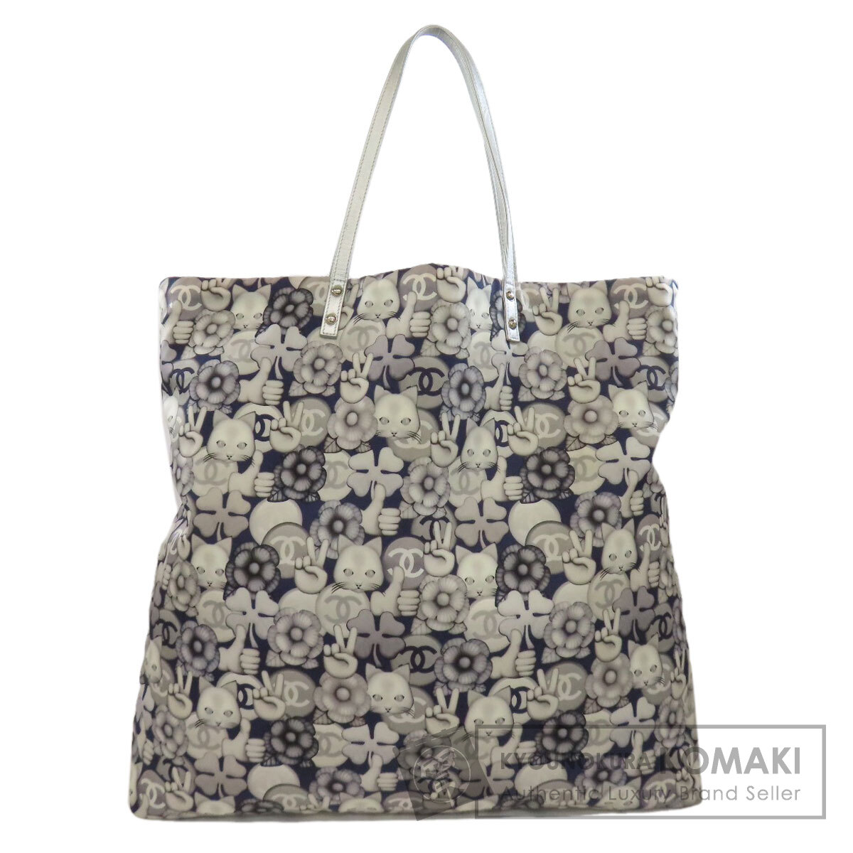 楽天市場】【バッグ】CHANEL シャネル ノベルティ ロゴプリント トート