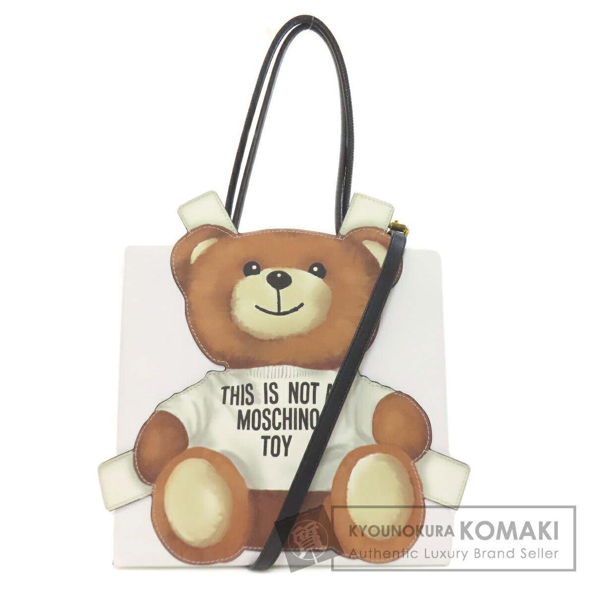 大人気【MOSCHINO モスキーノ】クマ柄折りたたみ傘 Moschino 折りたたみ傘 レディース かわいい 傘 クマ柄