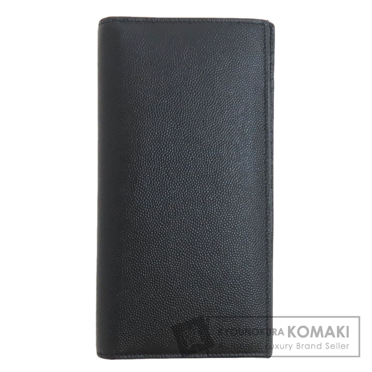 【サマーセール Specialcoupon対象商品 7/24～7/29 】サンローラン シンプルデザイン 長財布（小銭入れあり） レザー メンズ 【中古】【SAINT LAURENT】｜ブランド京の蔵小牧【最安挑戦！】