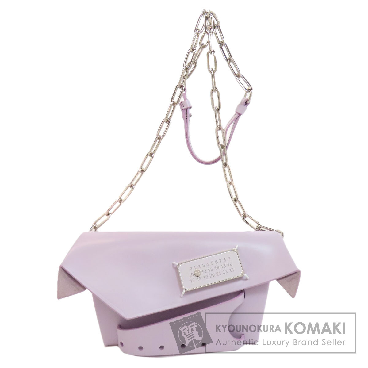メゾン・マルジェラ スナッチト スモール ショルダーバッグ PVC レディース 【中古】【MaisonMargiela】