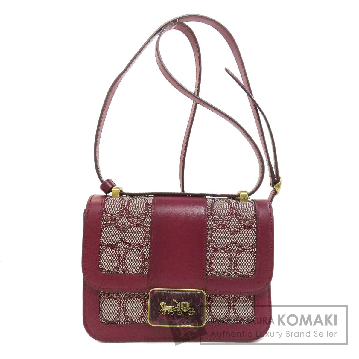 コーチ職 C3760 アリーショルダーバッグ ショルダーバッグ 帆布 レディース 【中古】【COACH】