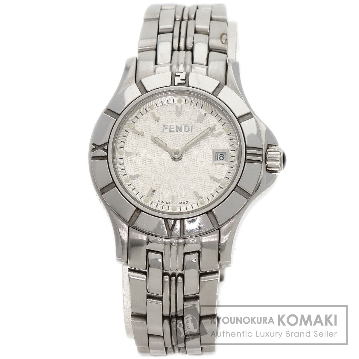 楽天市場】【ウォッチ】FENDI フェンディ クラシコ 白文字盤 SS