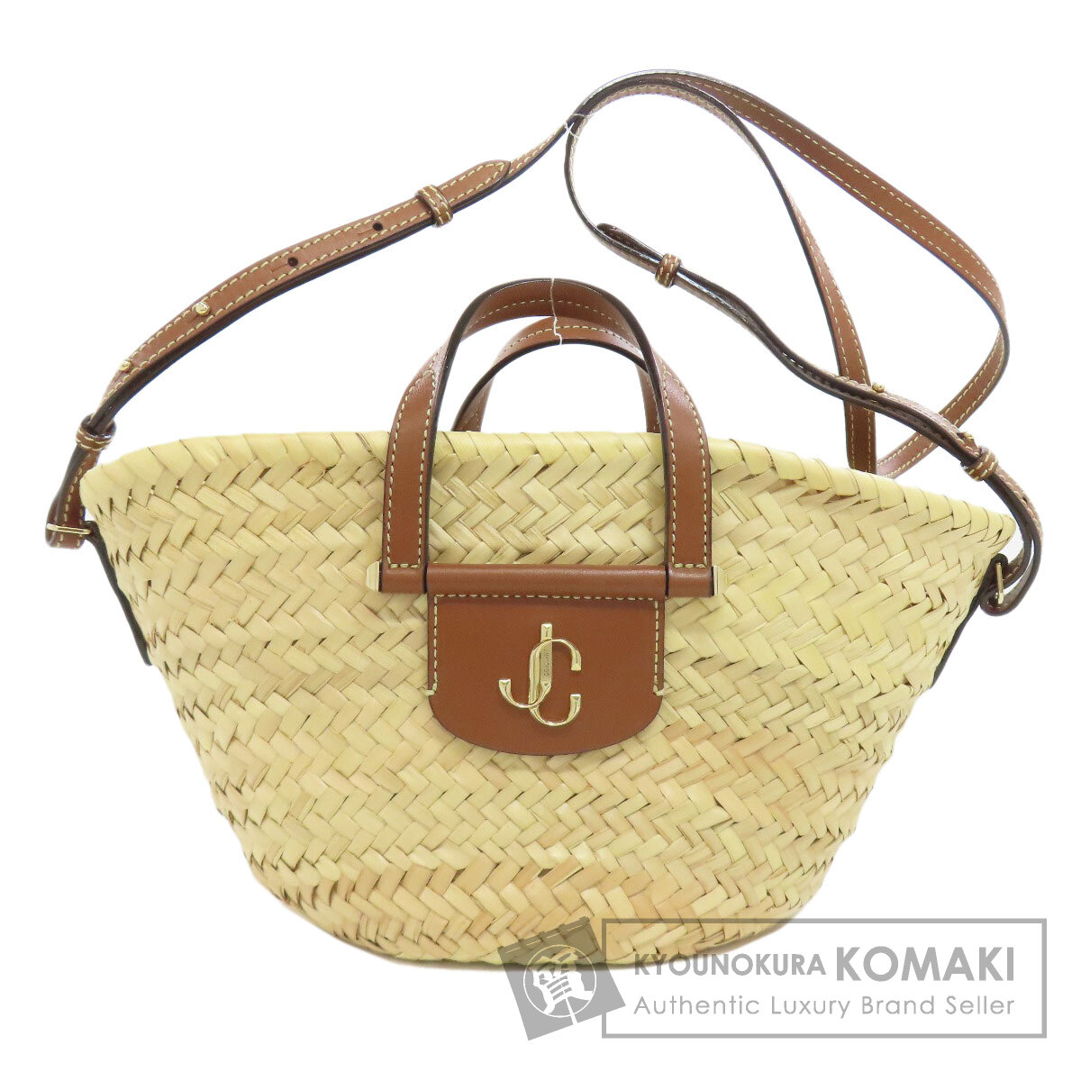 楽天市場】【ジミーチュウ】Jimmy Choo MACY レザー×ラフィア 2WAY