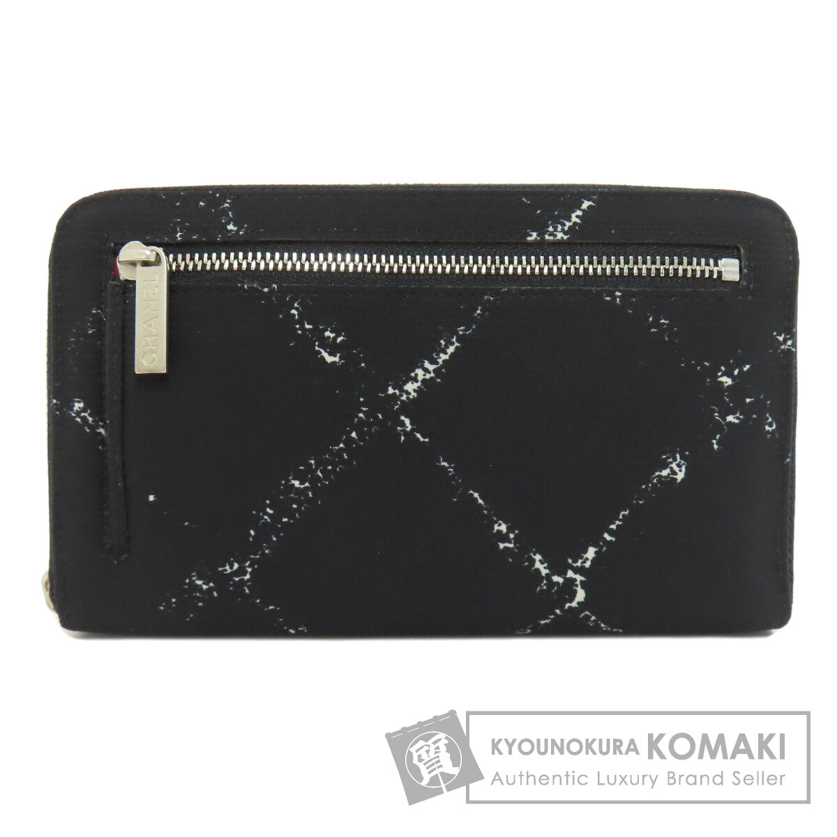 シャネル 旅行伝達ルート 長紙入れ（御釣り入れあり） ナイロン原材料 レディース 【中古】【CHANEL】