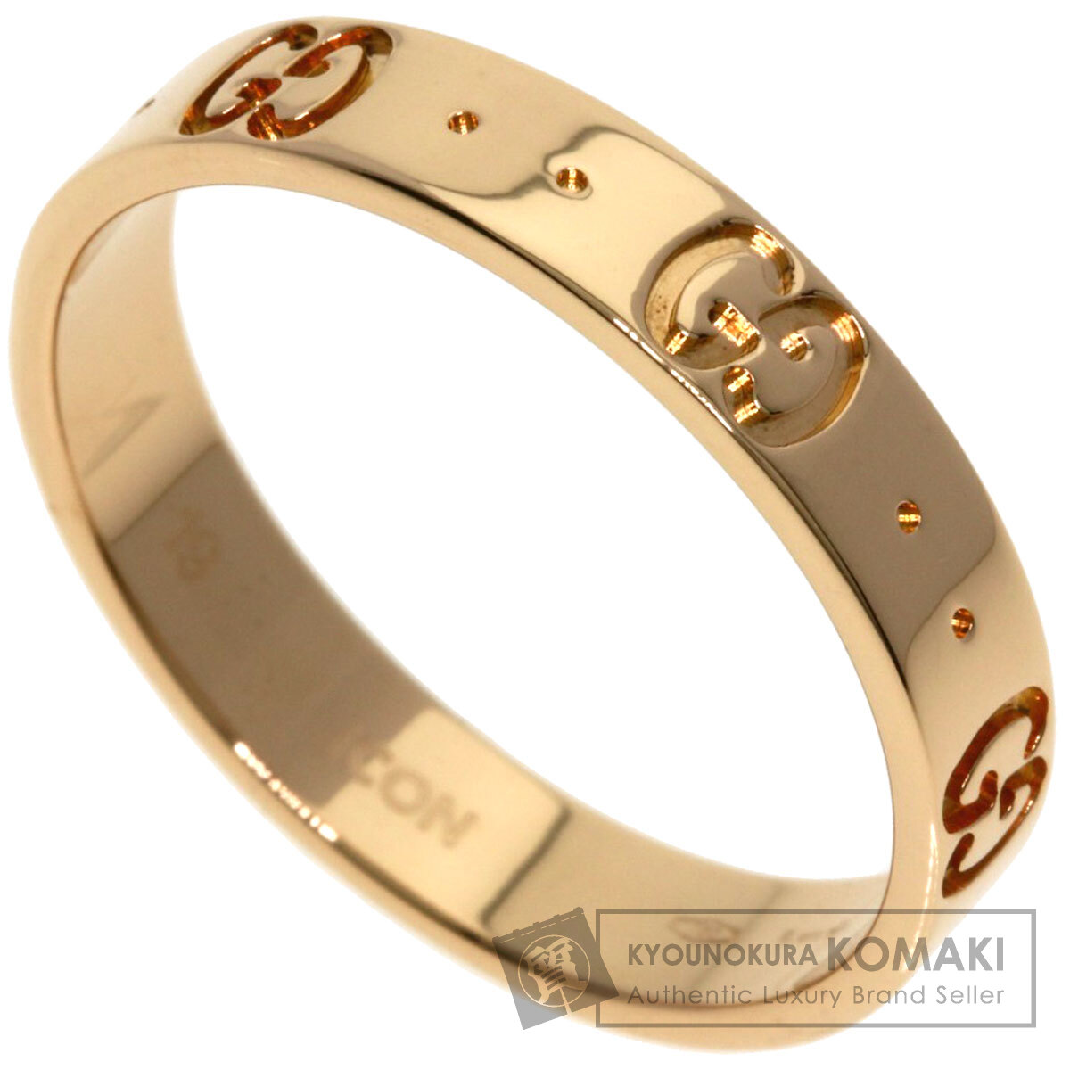 楽天市場】グッチ GUCCI アイコン リング ピンクゴールド 152045 J8500