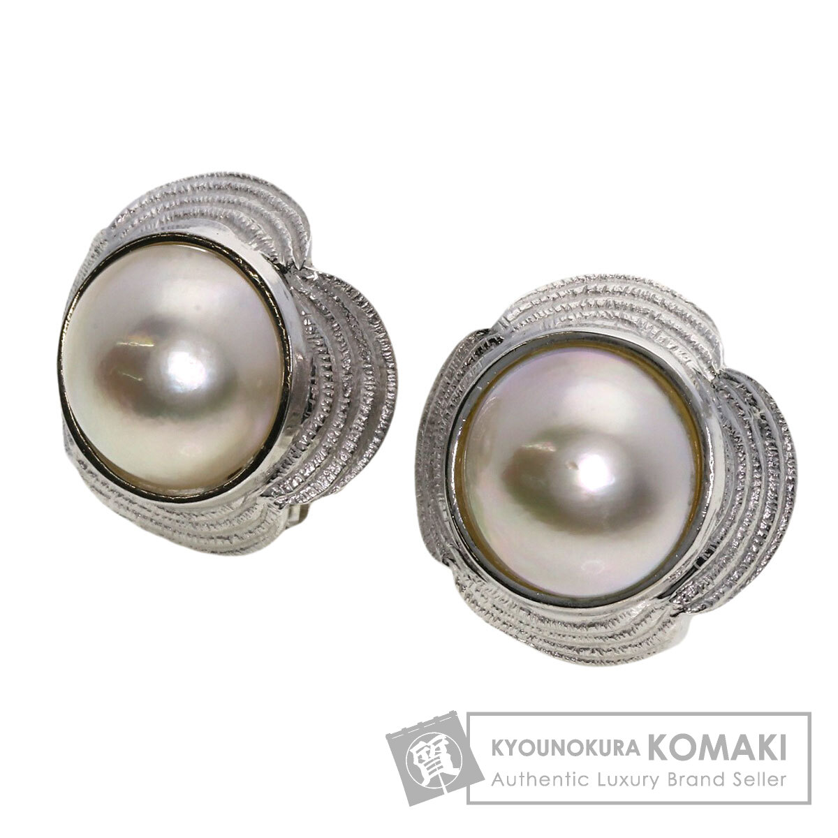 楽天市場】ミキモト MIKIMOTO ピアス フラワーモチーフ パール 4.3mm珠