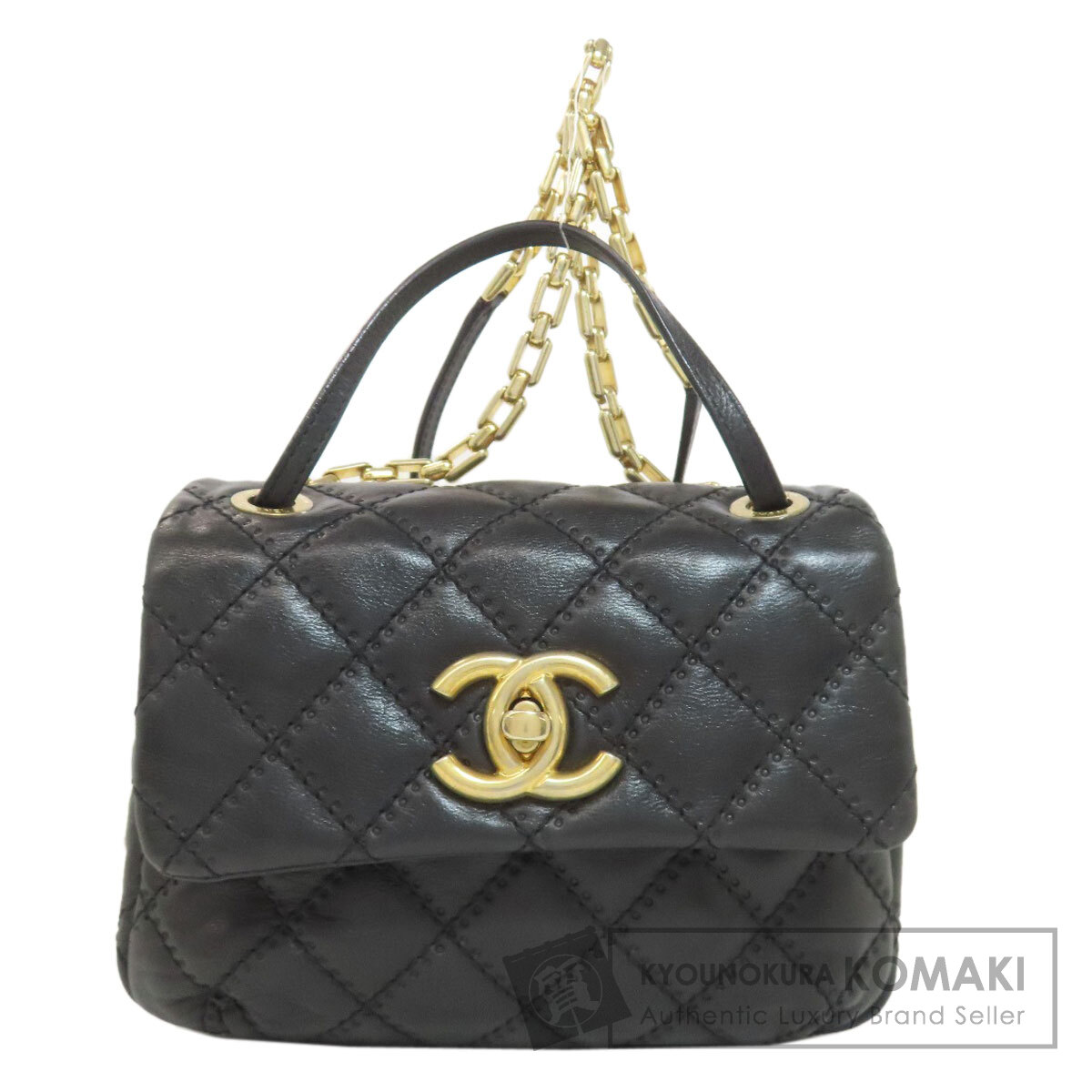 シャネル マトラッセ 2WAY ゴールド金具 ハンドバッグ カーフ レディース 【中古】【CHANEL】｜ブランド京の蔵小牧【最安挑戦！】