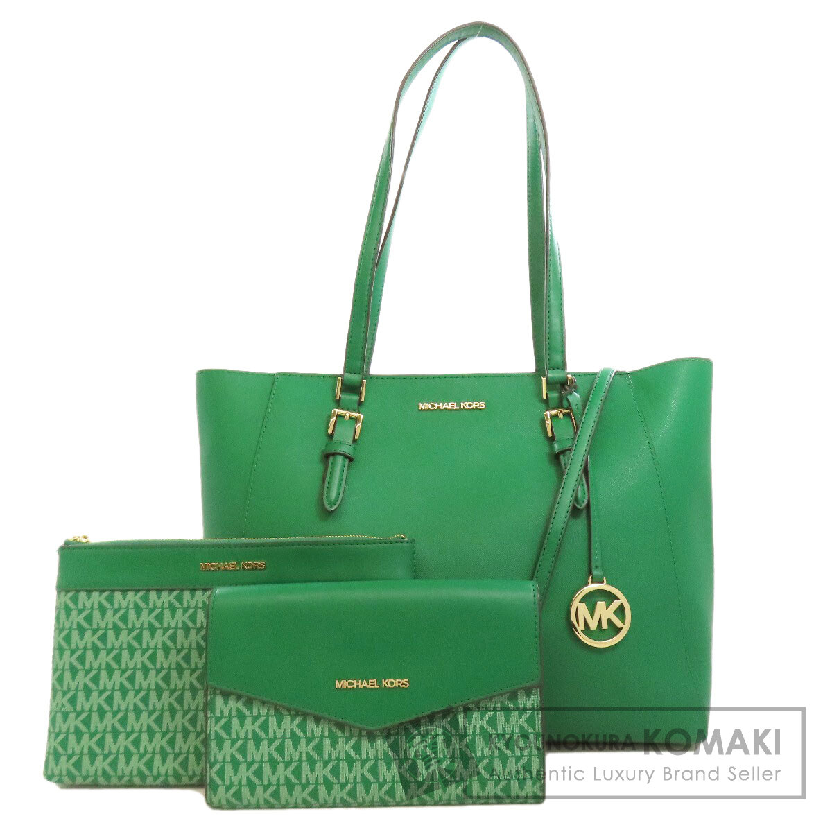 MICHAEL KORS ロゴトートバッグ 楽天市場】マイケルコース ロゴマーク トートバッグ レザー