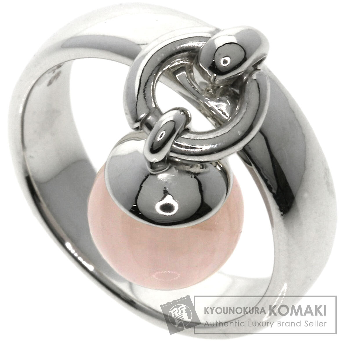 ティファニー ボール ダンクル ローズクォーツ リング・指輪 シルバー レディース 【中古】【TIFFANY&Co.】