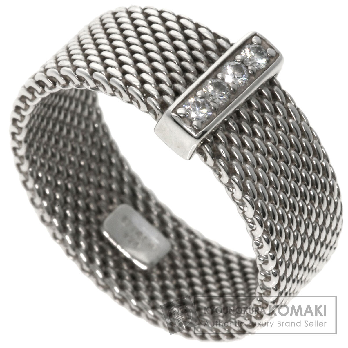 TIFFANY&Co. サマセット メッシュハートリング7号 楽天市場】ティファニー サマセット メッシュ ハート リング