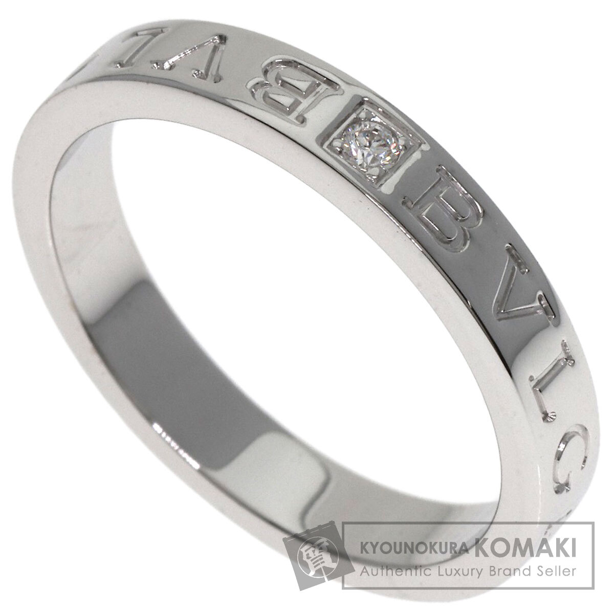 楽天市場】【ジュエリー】BVLGARI ブルガリ ダブルロゴリング 指輪 1P