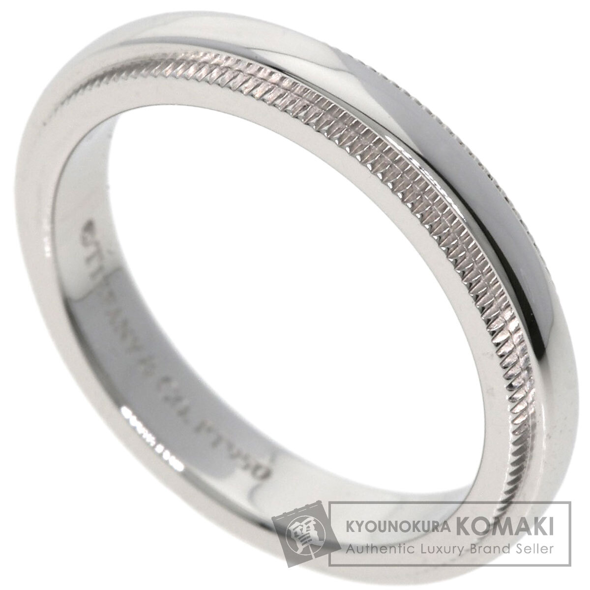 ✨美品✨Tiffany ミルグレイン リング K18 pt950 コンビ 9号 ft585872-2.jpg