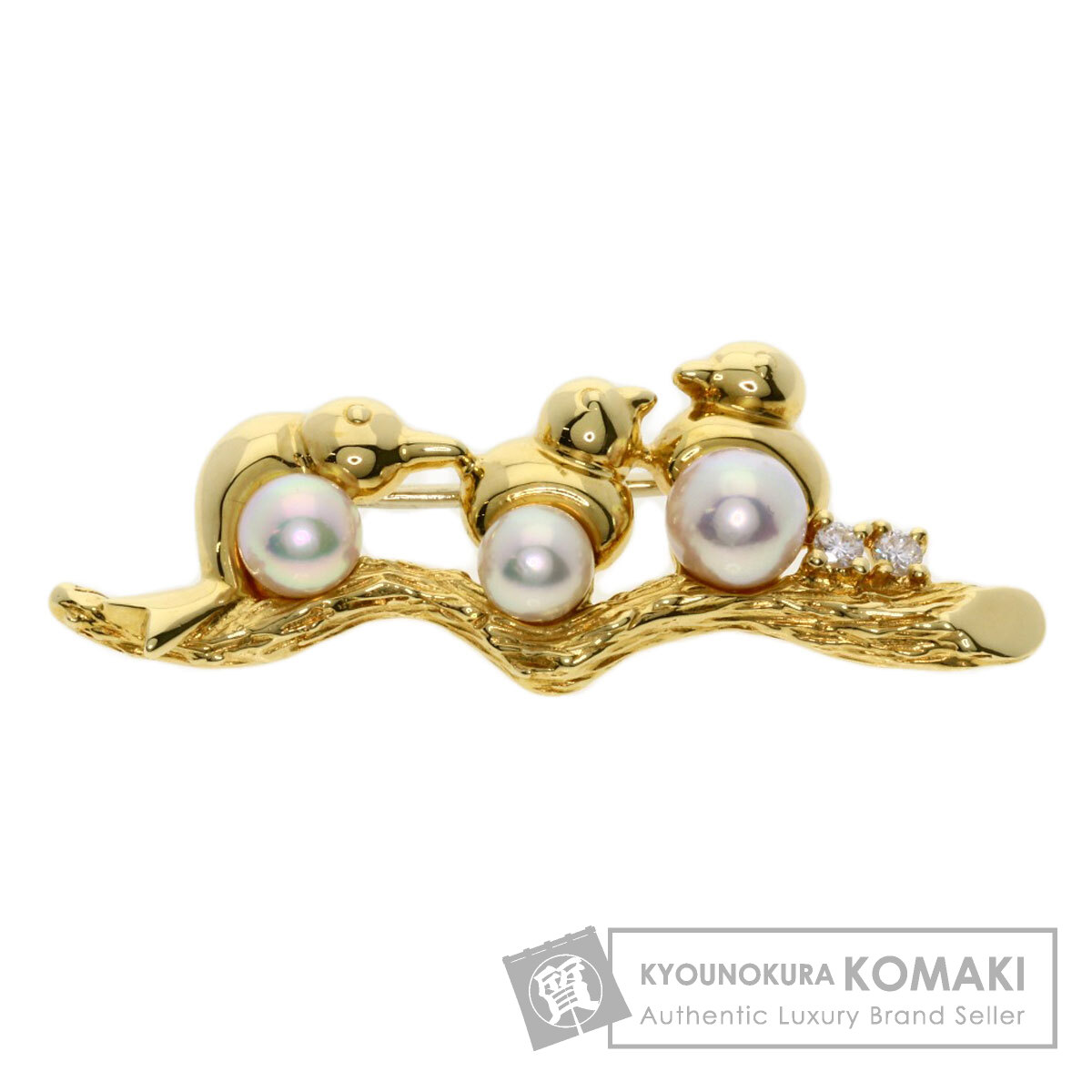 楽天市場】ポンテヴェキオ Ponte Vecchio ブローチ カニモチーフ K18YG